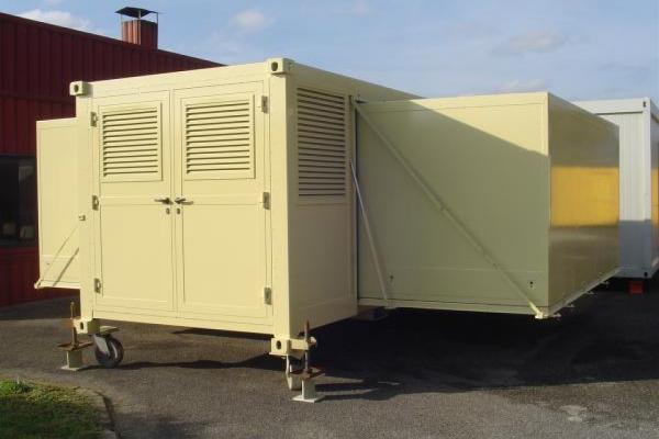 Shelters in lega leggera